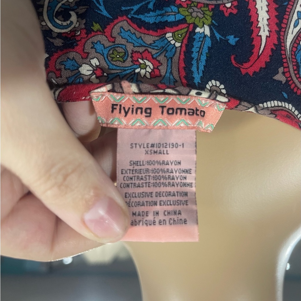 Flying tomato dress